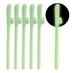 Brčka s penisem svítící ve tmě